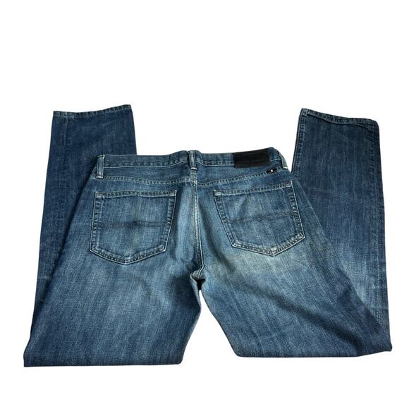 Lucky Brand 121 Heritage Slim Jeans Dark Wash 100% Cotton 32x32 - Picture 5 of 6